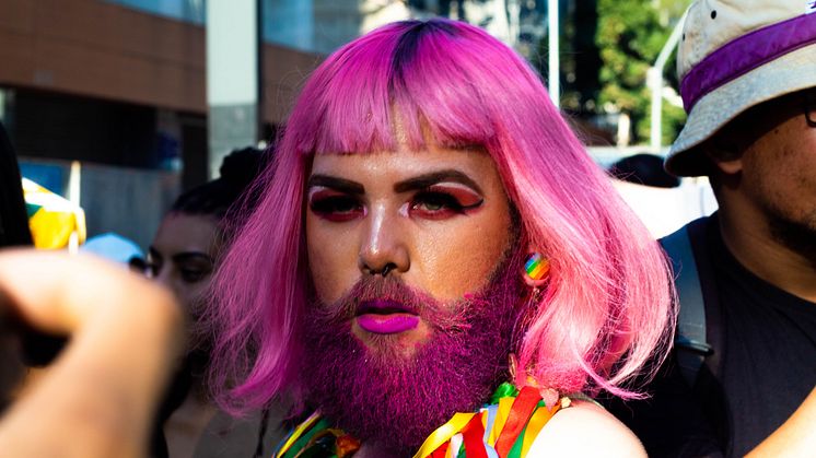 #takeprideinyourbeard. Foto av Matteus Bernardes från Pexels.