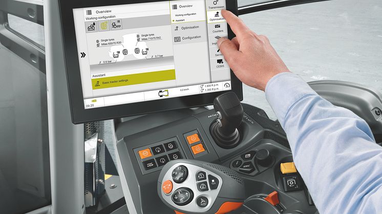 DLG Test Tractors with CEMOS