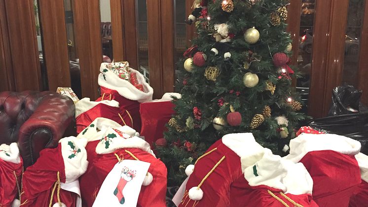 Christmas party for foster children and their carers