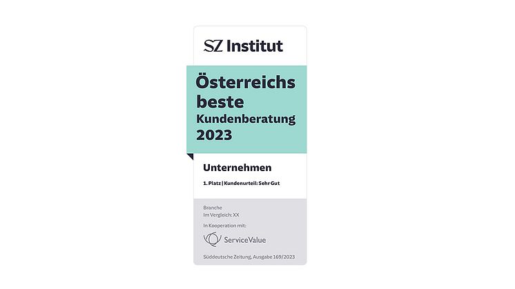 Österreichs beste Kundenberatung