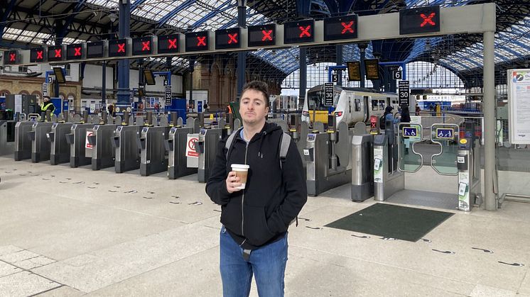 Josh Puglia has helped Southern, Thameslink, Great Northern and Gatwick Express develop a guide to help people less confident about travelling