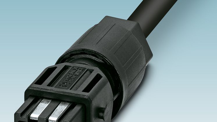 Connector for assembly for simple motor connections