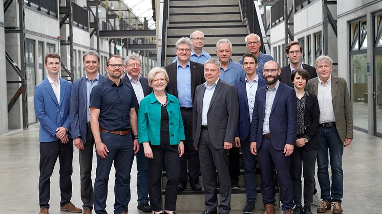 Am 23. Juni 2023 wurde in der LOK21 in Wildau das „Joint Technology Lab“ von IHP und TH Wildau feierlich eröffnet. (Bild: Mareike Rammelt / TH Wildau)