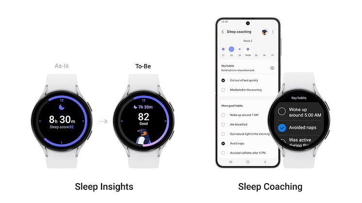 Galaxy Watch5 series_One UI 5 Watch_sleep