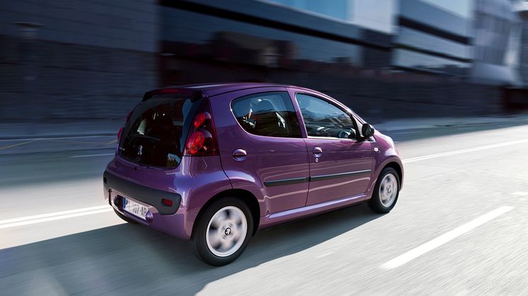 Nya Peugeot 107 : modernare och fräckare !