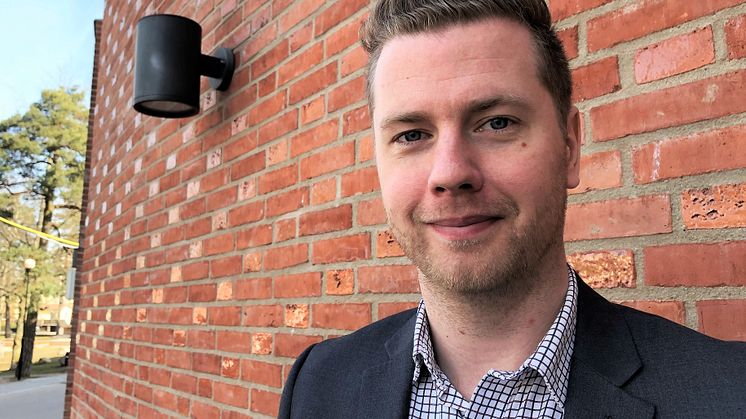  Att ha en koppling till akademin och samtidigt få jobba väldigt industrinära ser jag som en attraktiv kombination, säger Karl Fahlström. 