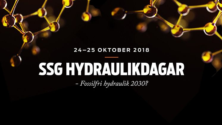 SSG hälsar välkommen till årets SSG Hydraulikdagar!