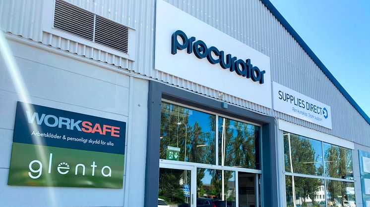 Procurator- och Supplies Directbutiken i Göteborg