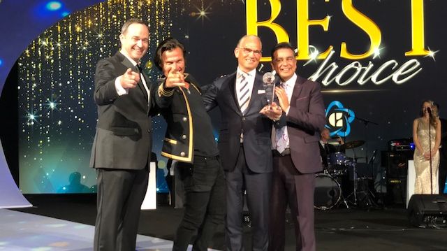 PRESTIGEFYLLT PRIS: Avalon Hotel blev korat till årets internationella hotell i Choice Hotels International. Foto: Bjørn Arild Wisth/Nordic Choice Hotels