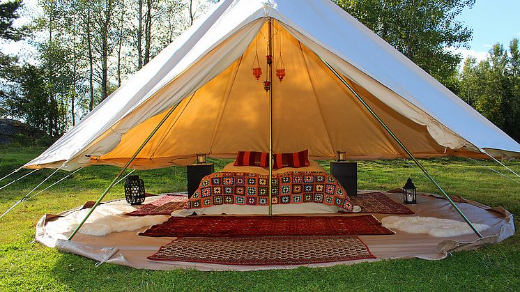 Glamping – en lyxigare campingupplevelse