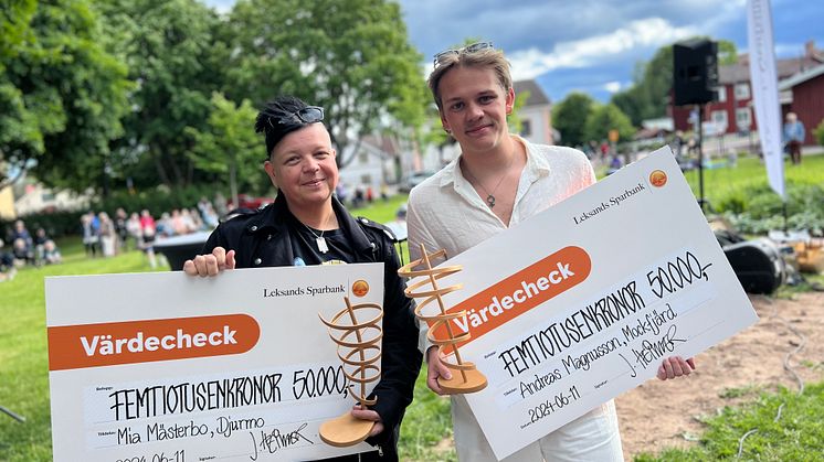 Mia Mästerbo och Andreas Magnusson är Dalarnas första Virvelvindar.