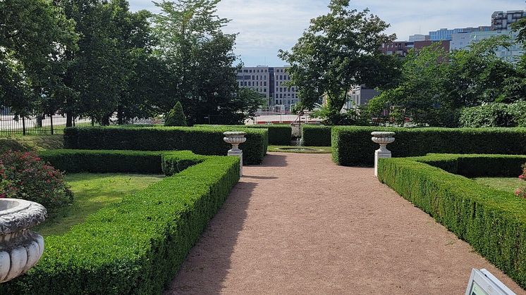 Barokkhagen i Lagegårshagen