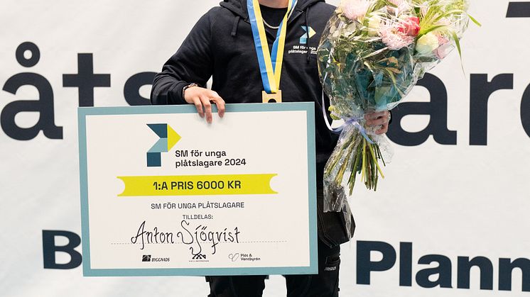 Guldmedaljör: Anton Sjöqvist, Värnamo