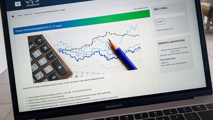 Virksomhedsøkonomi ved Tradium