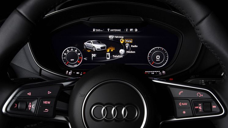 Audi virtual cockpit info