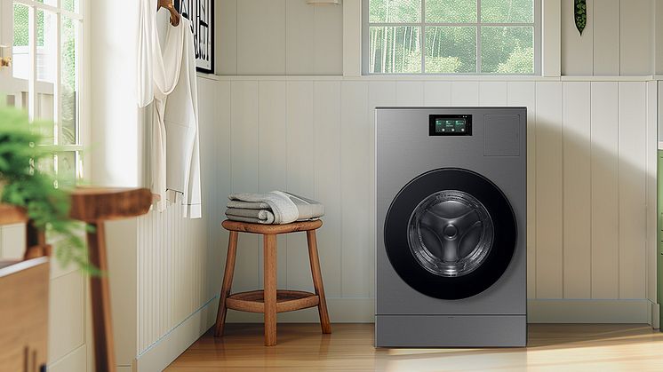Nu lanseras Samsungs Bespoke AI Laundry Combo™ i Sverige, en innovativ allt-i-ett-lösning för tvätt