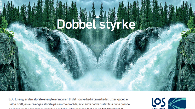 Doblet styrke i Norden// Meld deg på LOS Energy Day // Nyhetsbrev fra LOS Energy