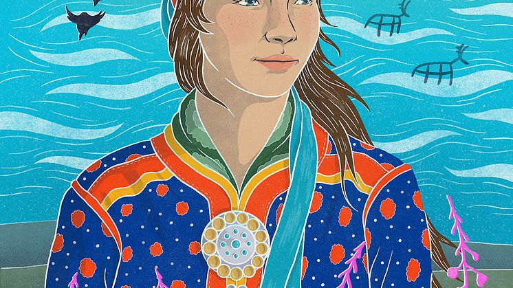 Bokmässan 2024_tema Sápmi_illustratör Kine Kjaer.jpg