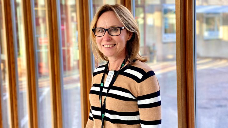 Maria Persson, överläkare PhD, verksamhetschef kvinnosjukvård och förlossning, Danderyds sjukhus.