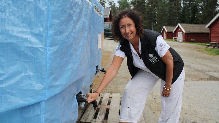 Marie Lindqvist Holmlund, Skellefteå camping