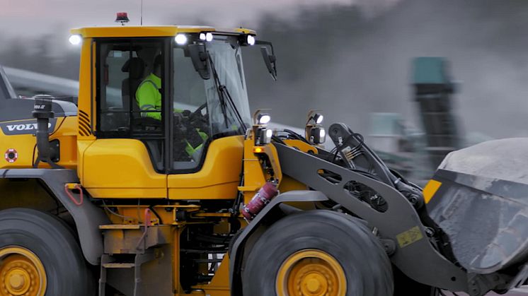 Uppdaterade hjullastare Volvo L60H, L70H och L90H - lanseringsfilm