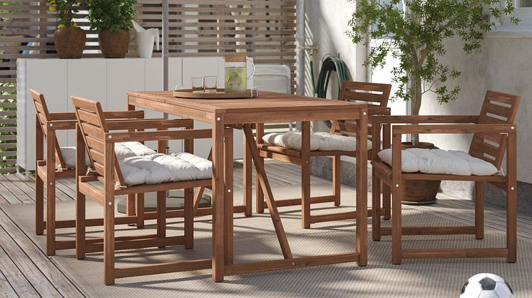 Forårsklar med havemøbler fra IKEA