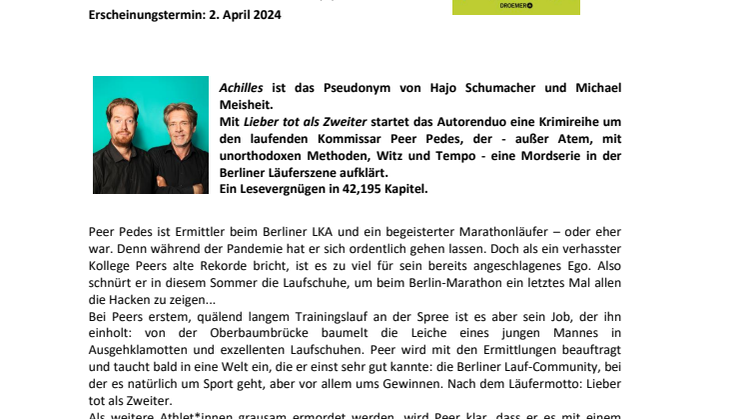 Presseinfo_Achilles_Nur der Tod ist schneller.pdf