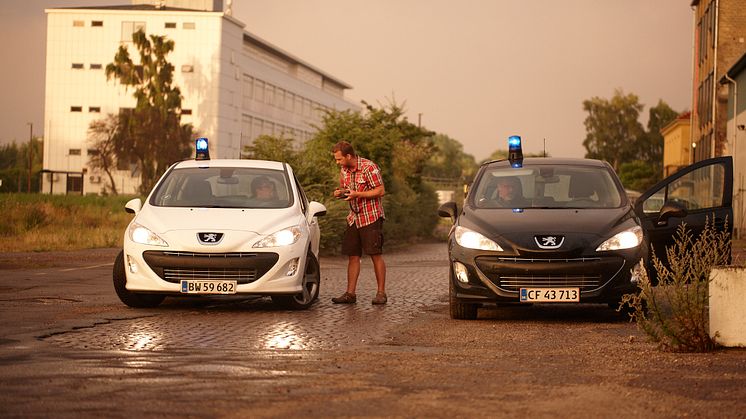 Peugeot 308 GTi som stuntbil