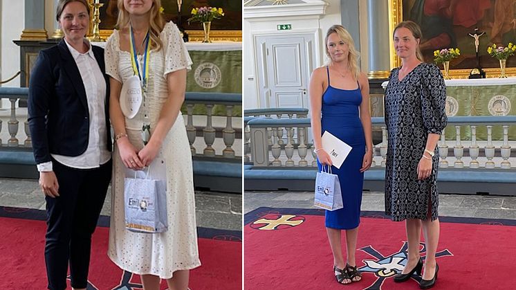 Marie Alsér, Mercatus har delat ut miljöstipendium till Tea Wigren och Amy Isaksson
