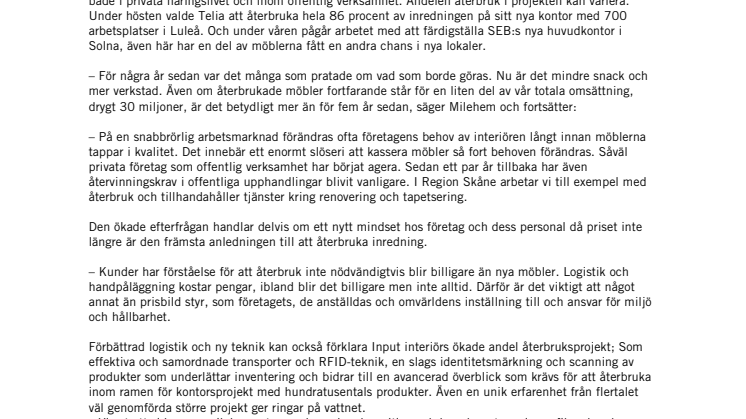 Nya värden i äldre interiörer