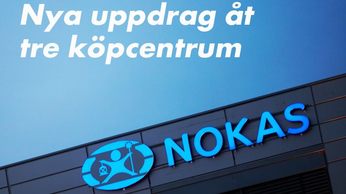 ​Ytterligare tre köpcentrum väljer Nokas