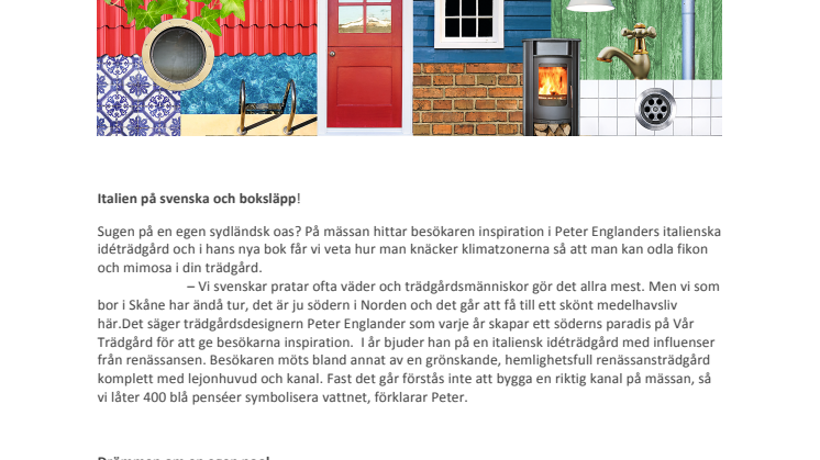 12 000 kvadratmeter för ditt hus hem och trädgård, samlat under ett tak!