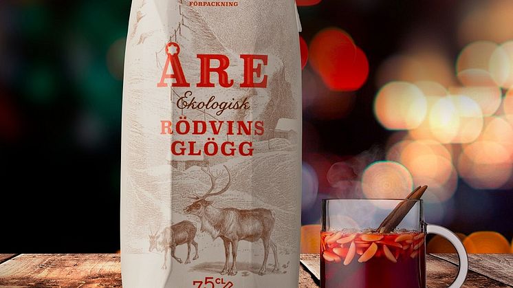Åre Rödvinsglögg Ekologisk - i butik nu. En glögg med rena smaker. Klimatsmart förpackning.
