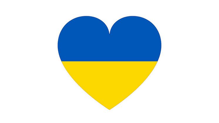 Ett hjärta till Ukrainas folk