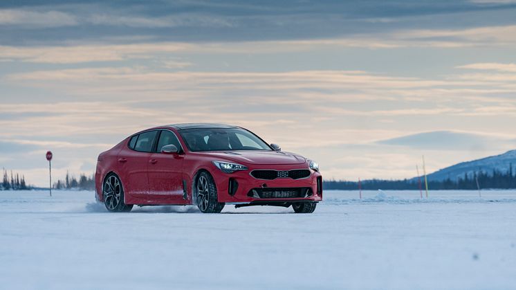 KIA Stinger Arjeplog71
