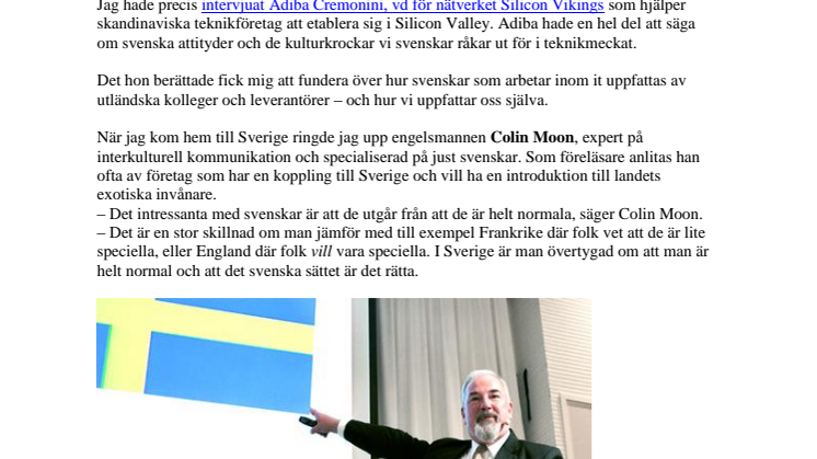 Svenskar såna är vi - i utländska ögon