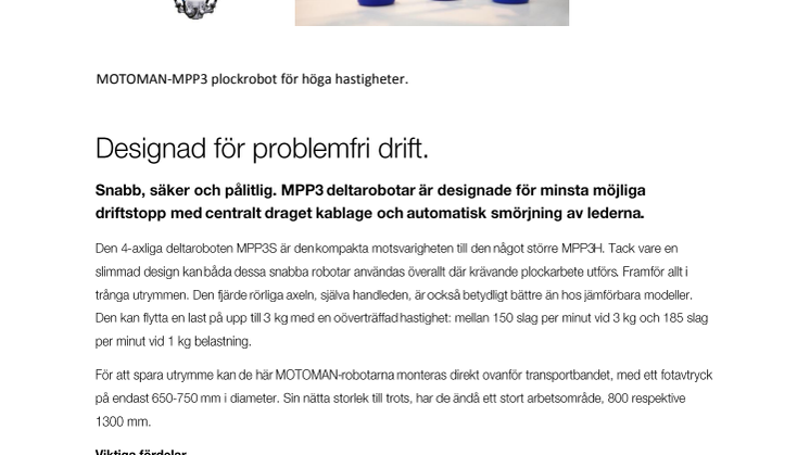 Elmia Automation: Designade för problemfri drift