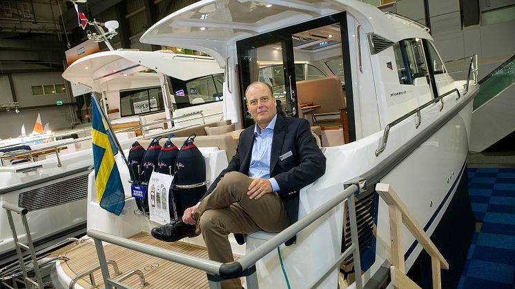 Skandinavienpremiär på Båtmässan 2015