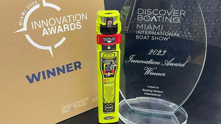 High res - ACR Electronics ResQLink PLB and Innovation Award