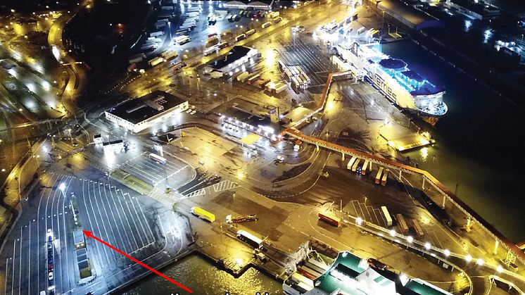 Ystad Hamn väljer Titan Mastbelysning