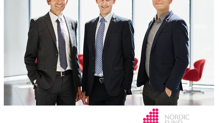 The team from the left:  Karsten Solberg, Georg Skare Lund and Marius Valantiejus.