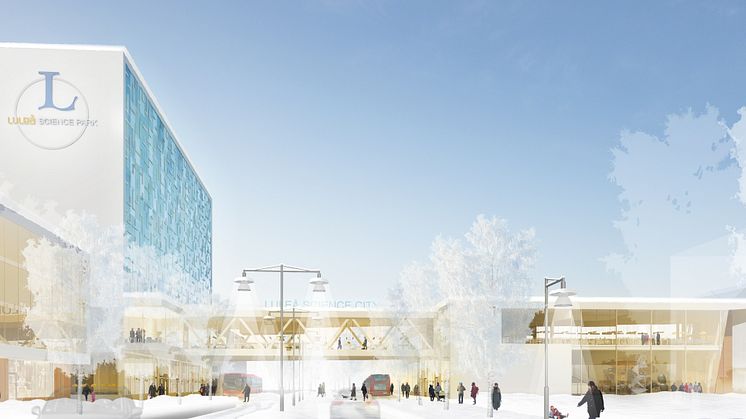 Arkitektförslag Campus Luleå och Luleå Science Park
