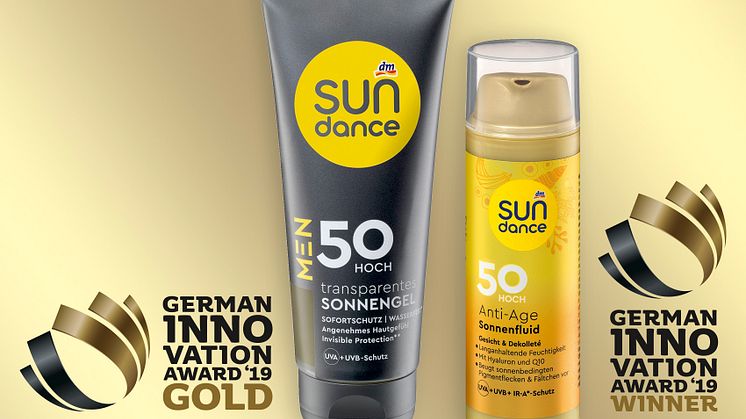 Doppelte Auszeichnung für dm – SUNDANCE gewinnt bei German Innovation Award