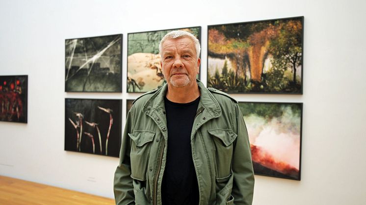 Museum der bildenden Künste Leipzig: Ludwig Rauch in seiner Ausstellung "Porträt und Abstraktion" - Foto: Andreas Schmidt