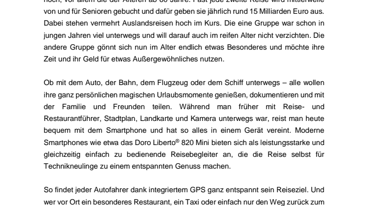 Der neue Reise(beg)leiter: das Smartphone