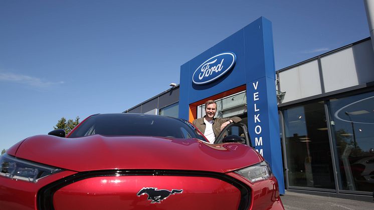 Erlend Gunstveit vant "The Voice" og en ny Mustang Mach-E