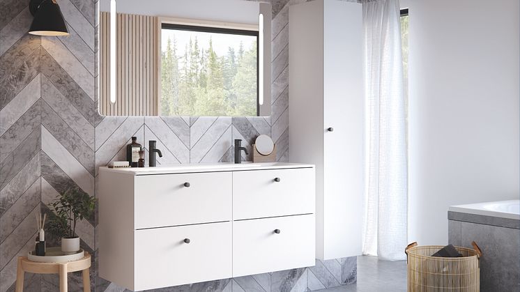 IDO Elegant on sarja, jonka ajaton design sopii jokaiseen kylpyhuoneeseen. Ohut, keraaminen tasoallas tuo kylpyhuoneeseen eleganttia tunnelmaa.