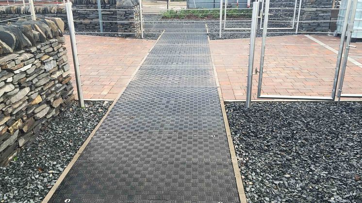 Fibrelite Covers in Precast Trench at Biopharmaceutical Facility