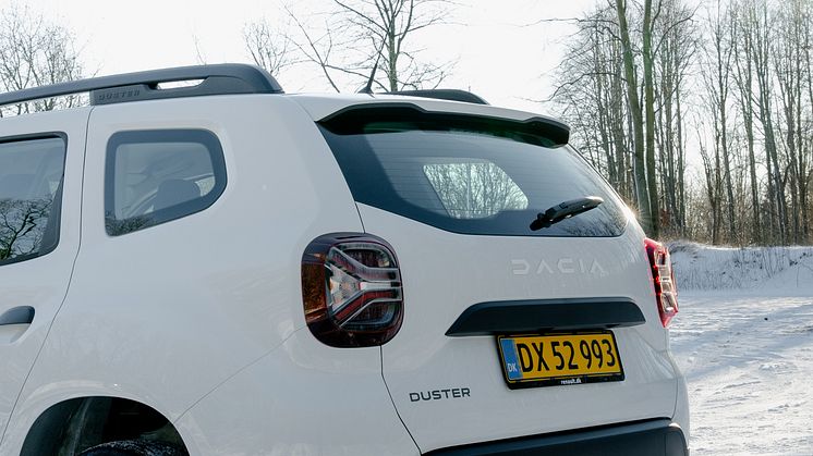 Dacia Duster bagfra