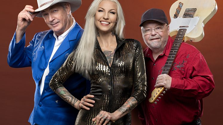 Nypremiär för Kalle Moraeus, Doug Seegers och Linda Varg på turné med "Från Orsa till Nashville"